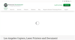 Desktop Screenshot of monstertechnology.net