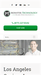 Mobile Screenshot of monstertechnology.net